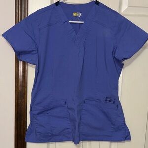 Wonderwink V-Neck Blue Women's Scrub set
